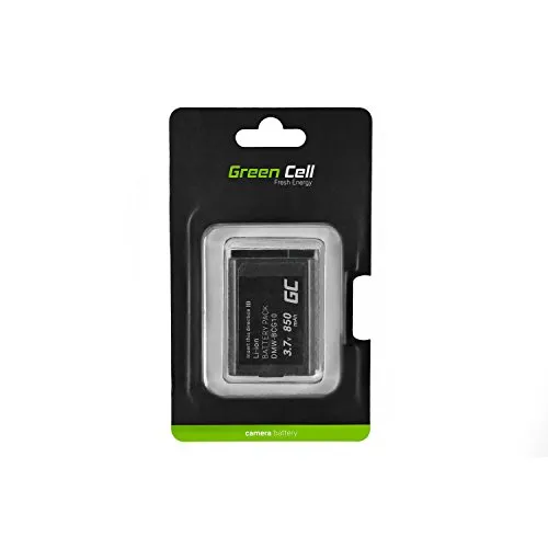 Green Cell® Batteria per Panasonic Lumix DMC-TZ8 Fotocamera Digitale (Li-Ion celle 850mAh 3.7V)