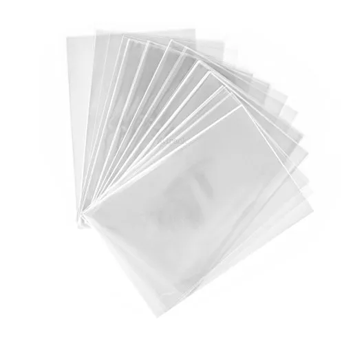 kgpack 100x Sacchetti di plastica Trasparente in cellophane 20 x 30 cm | Sacchetti di plastica per Biscotti Dolci Torte Caramelle Cupcakes al Cioccolato Lecca Lecca | Plastic Bags