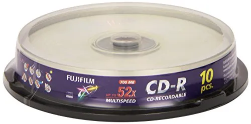 Fujifilm CD-R 80 - Confezione da 10