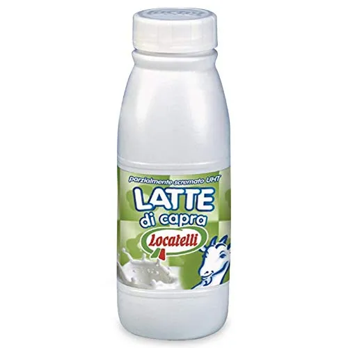 6 BOTTIGLIE LATTE DI CAPRA PARZIALMENTE SCREMATO UHT LOCATELLI 500 ML COLAZIONE