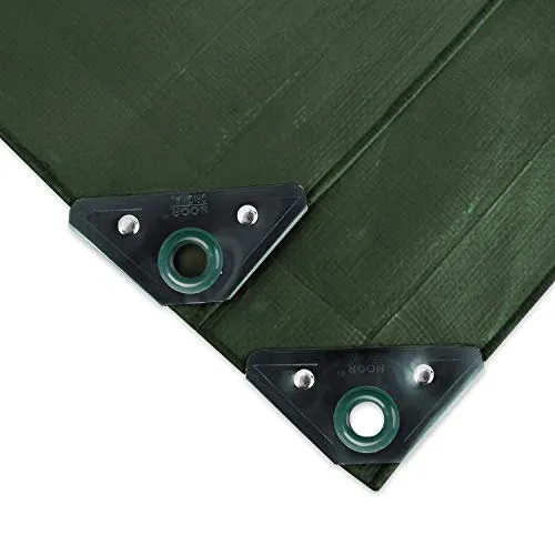 Noor Super Telone di tessuto 3x4 m, colore: Verde