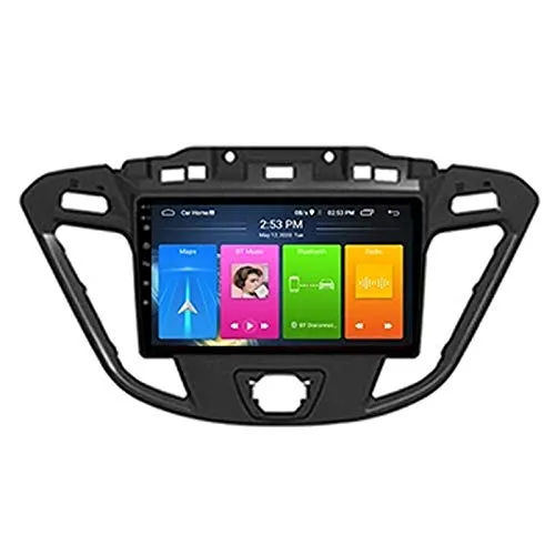 MIVPD Autoradio Android 10.0 Radio per Ford Custom/Transit 2013-2018 Navigazione GPS unità Principale da 9 Pollici Touchscreen HD MP5 Lettore multimediale Video con WiFi DSP SWC Mirrorlink