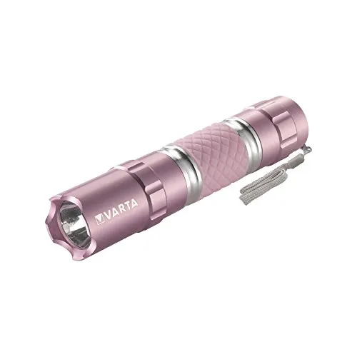 Torcia Varta 0,5 Watt LED Lipstick Light incl. 1x batteria High Energy AA torcia a forma di rossetto torcia da borsa portachiavi luce tascabile flashlight per borse, tracolle, zaini