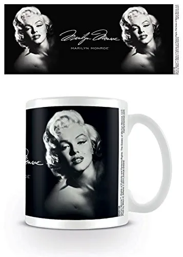 Pyramid International Marilyn Monroe-Noir Tazza in Ceramica in Confezione Regalo, Multicolore, Unica