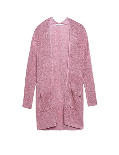 Motivi : Cardigan Lungo Lurex Rosa 01 (Italian Size)