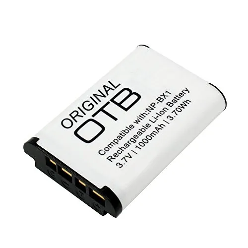 Batteria Per Sony HDR-CX405, 1000mAh sostituito: Sony NP-BX1