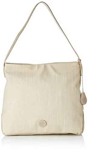 Timberland TB0M5563, Borsa a Spalla Donna, Beige (Boulder), 13x28x40 cm