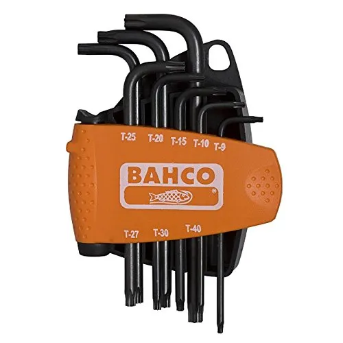 BAHCO BHBE-8675 JUEGO DESTOR. TORX CORT 8 PZS