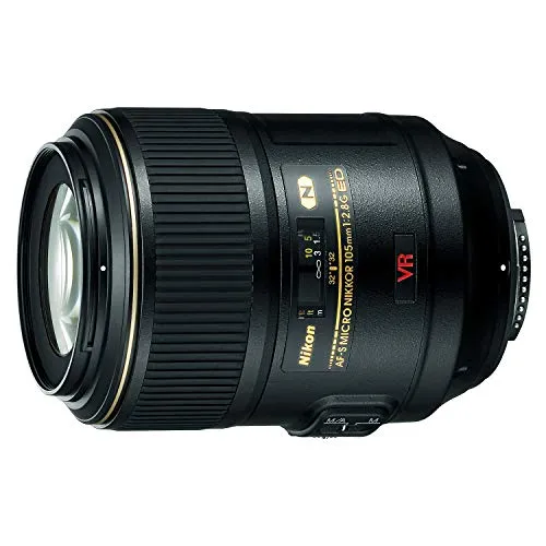 Nikon Obiettivo Nikkor AF-S VR Micro-Nikkor 105 mm f/2.8G IF-ED, Nero [Versione EU]