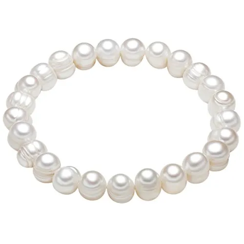 Valero Pearls Bracciale da Donna con Perle coltivate d'acqua dolce bianco 00446665