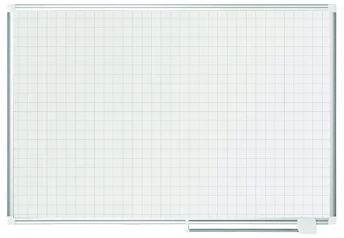 Bi-Office MA0547830 - Planner Lavagna Magnetica, 120 x 90 cm, Bianco