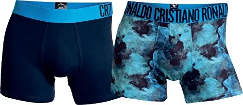 CR7 Cristiano Ronaldo Fashion Boxer Microfibra Uomo 2-Pack (CR7-8502-4900-410-L)