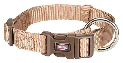 Trixie Premium Collare TG. L-XL 40-65 CM. / 25 MM. Beige