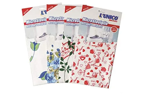 Montrasio Italia Microstoviglie Panno, Multicolore, 36 x 52 cm