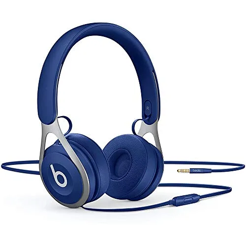 Beats EP Cuffie con filo – Senza batteria per ascoltare musica non stop, controlli e microfono integrati – Blu