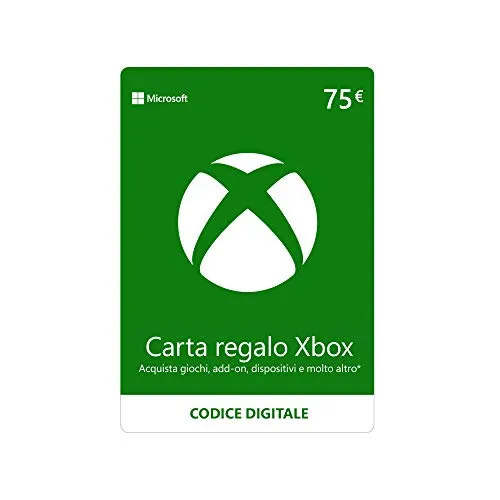 Xbox Live - 75 EUR Carta Regalo [Xbox Live Codice Digital]