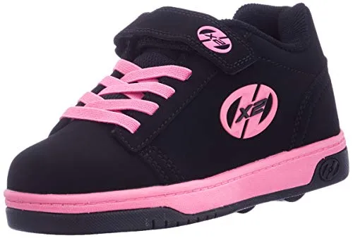 HeelysDual Up 770231 - Sneakers da ragazza'
, Multicolore (Multicoloured (Black/Pink)), 33