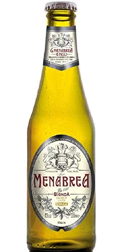 Birra Menabrea Bionda la 150° cl. 33 cartone da 24 bott.