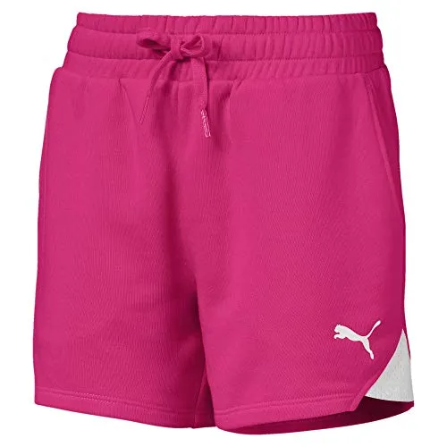 PUMA - Pantaloncini Alpha G Mist Green-No 1, Bambini, Fucsia Viola, 176