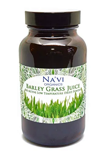 Barley Grass Juice - Polvere di succo d'erba d'orzo naturale - Qualità premium e certificato biologico (100 grammi)