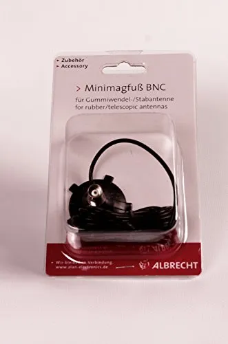 Albrecht 6677 Mini base magnetica con connettore BNC
