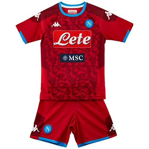 SSC Napoli Kit Gara Portiere Bambino Home 2019/2020