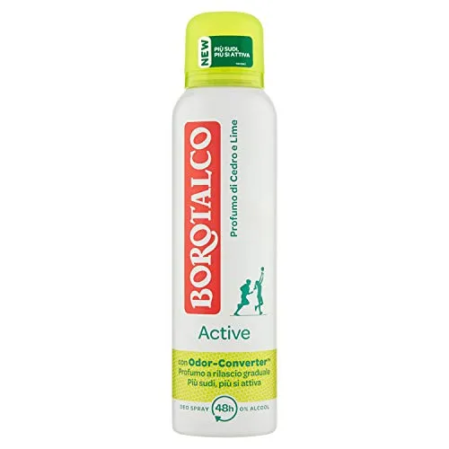Borotalco Deodorante Spray Active Giallo - 150 ml