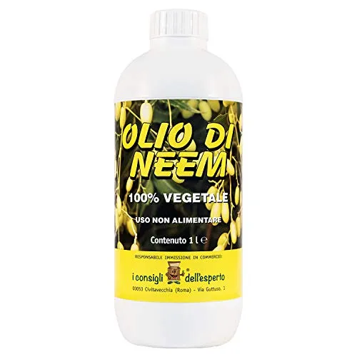 I Consigli Dell'Esperto Olio di Neem per la Protezione delle Piante Contro Varie avversità, 1 litro