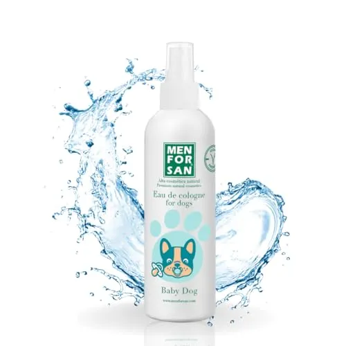 Menforsan Acqua di Cologne Baby Dog per Cani 125 Ml, Profumo Fresco e Molto Piacevole