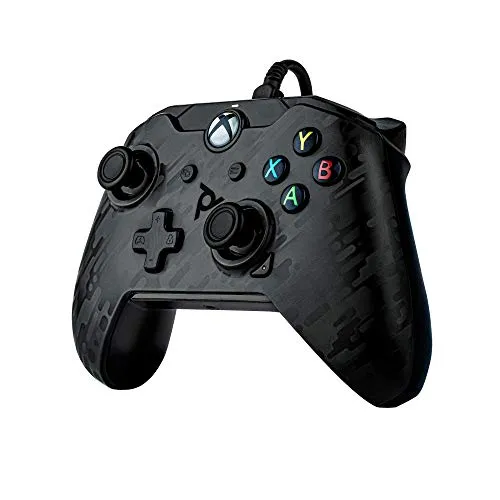 PDP Controller con cavo Xbox One - series X nero mimetico