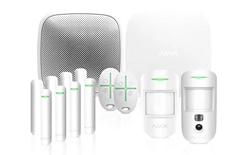 Ajax Hub 2 Plus senza fili, rilevatore di movimento con telecamera