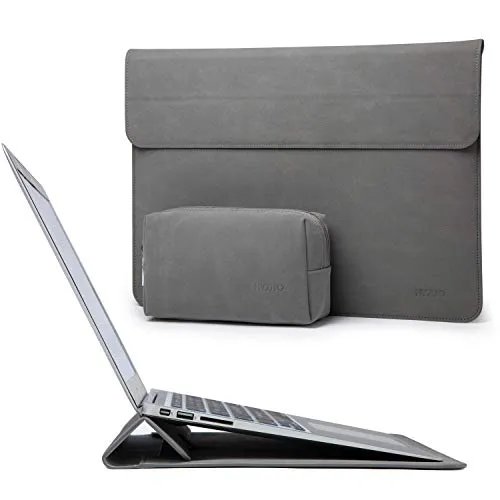 HYZUO 15-16 Pollici Custodie per PC Portatile Borsa con Funzione Stand Compatibile con 2019 2020 Macbook Pro 16 A2141/Surface Laptop 3 15/Dell XPS 15/2012-2015 MacBook Pro 15 A1398 con Piccola Borsa