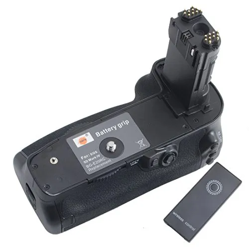 DSTE Telecomando Verticale Batteria Presa per Canon BG-E20,5D Mark IV, 5D Mark 4 fotocamere SLR/DSLR