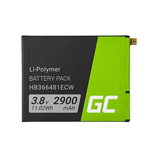 Green Cell® HB366481ECW Batteria per Huawei P9 Lite Honor 8 (Li-Ion pile 2900mAh 3.7V)
