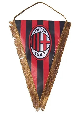 GAGLIARDETTO Milan Ufficiale Official Grande Pennant Official cm. 25 x 35