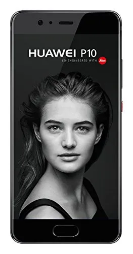 Huawei P10 4G Black - Smartphones (12.9 cm (5.1"), 4 GB, 20 MP, Android, 7, Black)