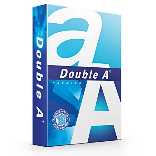 Double A - Premium copia multifunzione ream-wrap 80 gsm a3 white ref 218140800621702 [500 sheets]