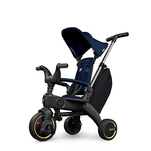 Liki Trike S3 – Il triciclo più compatto e versatile al mondo – [10 – 36 mesi] (Royal Blue / Blu scuro)