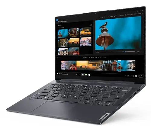 Lenovo Yoga Slim 7 Notebook, Display 14" Full Hd Ips, Processore Amd Ryzen 7 4700U, 1 Tb Ssd, Ram 16 Gb, Windows 10, Slate Grey