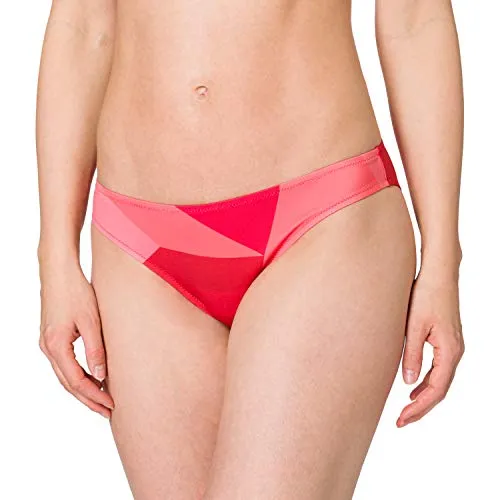 sloggi Shore Kiritimati Mini Parte Inferiore del Bikini, Red-Light Combination, XL Donna