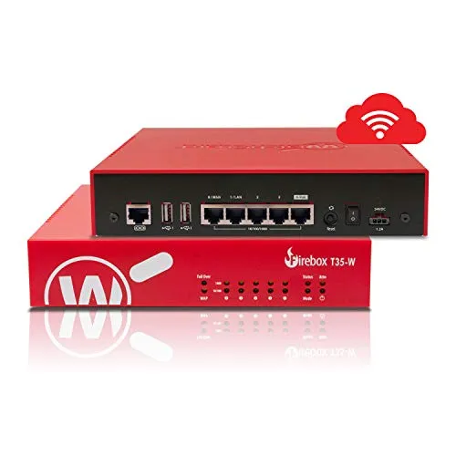 WatchGuard Firebox T35-W + 3Y Total Security Suite (WW) firewall (hardware) 940 Mbit/s