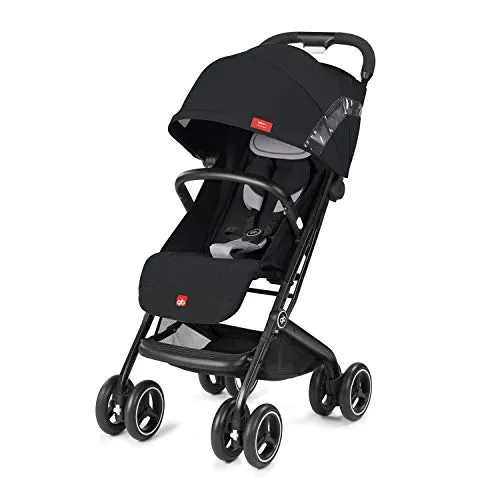 gb Gold Passeggino Buggy Qbit+ All Terrain, Sistema di Viaggio 3 in 1, 0-15 kg, Dalla Nascita a circa 4 Anni, Luxus Traveller, Night Blue