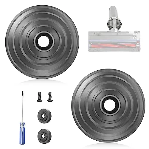 Fixbetter Accessori per ruote V-Ball per Dyson V6 V7 V8 V10 V11 V12 DC58 DC59 DC62 DC74 Aspirapolvere senza fili 35W 50W Direct Drive Cleaner Head Parts Ricambi 968266-02 e 949852-05