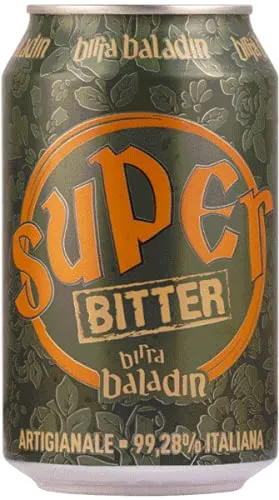 Birra Artigianale BALADIN SUPER BITTER - HOPPY STRONG ALE - 8.0% - LATT. 33 CL x 24