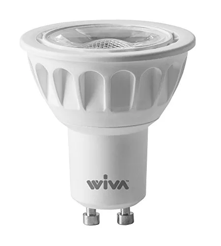 WIVA LED Lamppara Spot GU10 5W 3000K Bianco Fluorescente