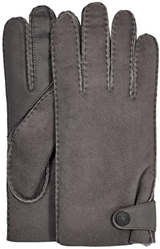 UGG Sheepskin Side Tab Tech Handschuh 2021 Charcoal, XL