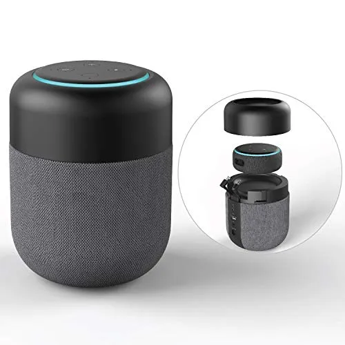 Altoparlante portatile per Echo Dot 3a generazione - Anthracite (Echo Dot non incluso)