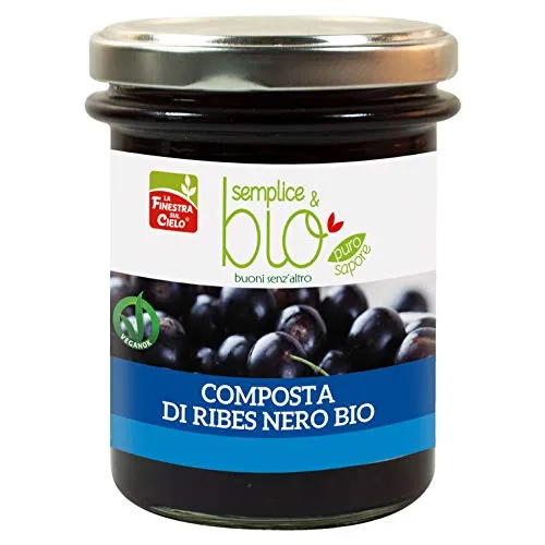 La Finestra Sul Cielo Semplice&Bio Composta di Ribes Nero Bio - 220 g