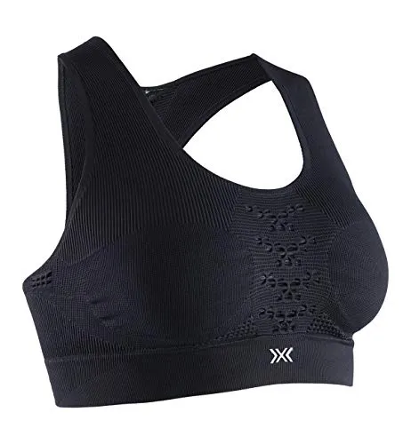 X-Bionic Energizer 4.0 Reva Sports Bra Bra, Donna, Opal Black, XS