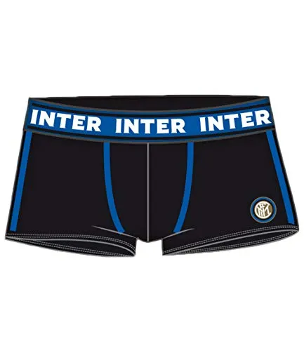 F.C. INTER F.c. Internazionale - Boxer Bimbo In12035 3 Pezzi, Fant/Grigio Mel/Royal, 14